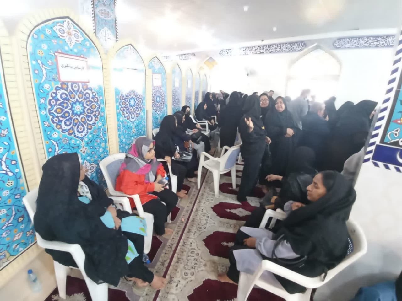 نشست تیم تخصصی با مردم محله علی آباد شهر برازجان 