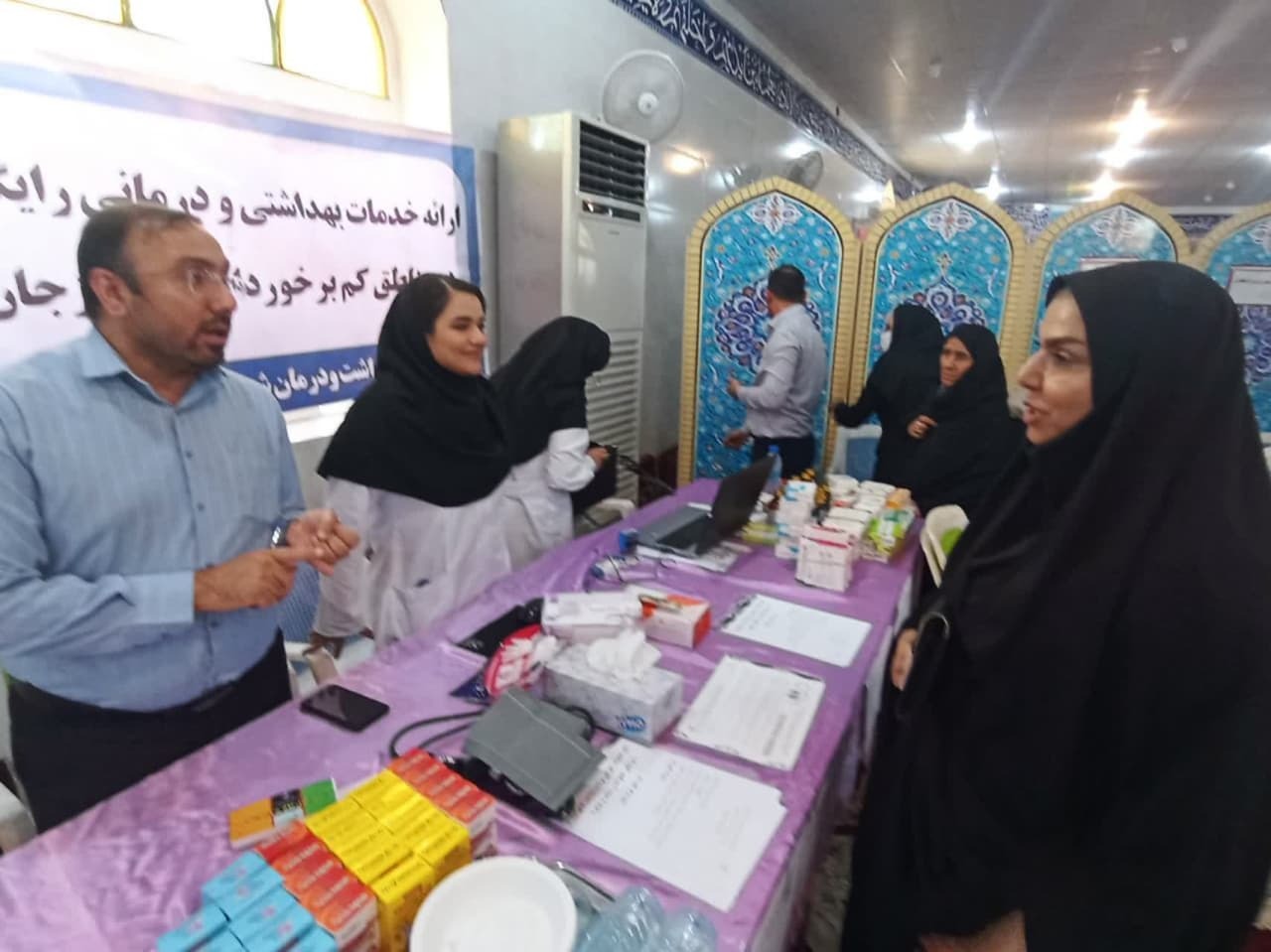 نشست تیم تخصصی با مردم محله علی آباد شهر برازجان 