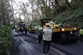 ۱۲ کیلومتر از محور روستایی درازنو در غرب گلستان آسفالت شد