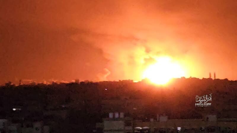 عکس | تصاویری از وضعیت اکنون نوار غزه به دنبال حملات رژیم صهیونیستی