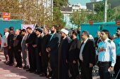 آیین تحویل ساختمان پایگاه سلامت و مرکز انتقال خون اسلامشهر