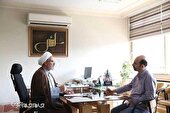 گزارش تصویری | گفتگوی جام پلاس با حجت‌الاسلام نصیر‌الاسلامی، معاون فرهنگی و تبلیغات سازمان عقیدتی - سیاسی ارتش