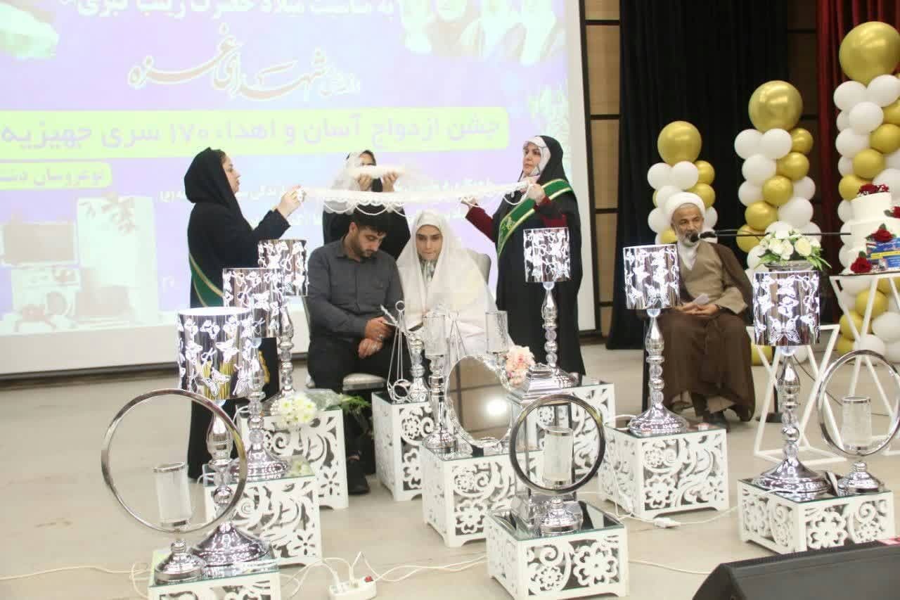 اهدا جهیزیه به 170 نوعروس اهدا جهیزیه به 170 نوعروس