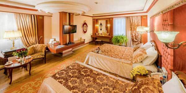 قیمت هتل قصر طلایی مشهد اردیبهشت