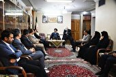 دیدار رییس و جمعی از مسئولین دانشگاه، رییس و اعضای هیات مدیریه نظام پرستاری اصفهان با نماینده محترم ولی فقیه در استان و امام جمعه اصفهان