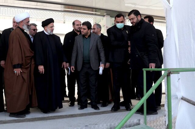 مترو پرند با حضوررئیس جمهور به بهره برداری رسید مترو پرند با حضوررئیس جمهور به بهره برداری رسید