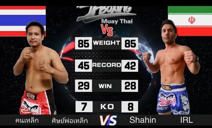 شاهین نجومی، ششمین کمربند کیک بوکسینگ حرفه‌ای را کسب کرد