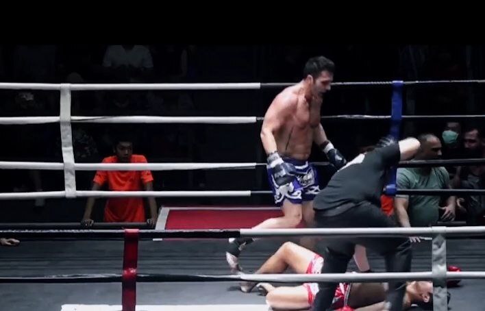 شاهین نجومی، ششمین کمربند کیک بوکسینگ حرفه‌ای را کسب کرد