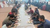 ضیافت افطاری دسته جمعی روزه داران پاتاوه در مصلی این شهر