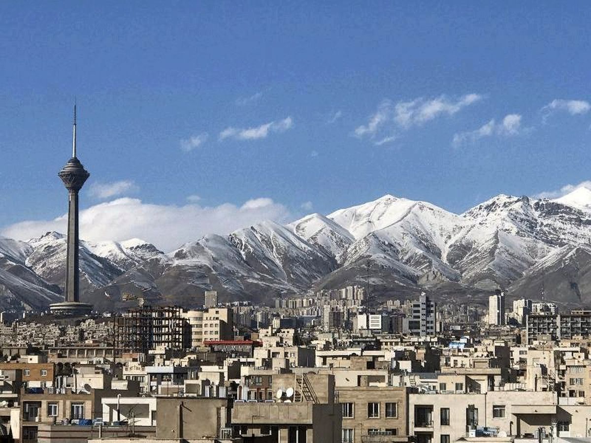 افزایش نسبی دما در استان تهران