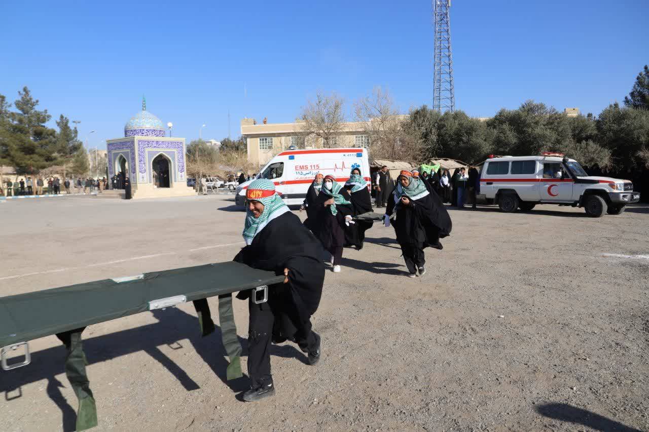 آغاز برگزاری رزمایش الی بیت المقدس در سیستان و بلوچستان آغاز برگزاری رزمایش الی بیت المقدس در سیستان و بلوچستان