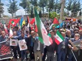 آغاز راهپیمایی مردم یاسوج در حمایت از عملیات وعده صادق