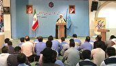 دیدار رئیس قوه قضاییه با هزار نفر از کارگران در هرمزگان