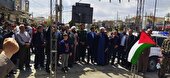 تجمع نمازگزاران جمعه فیروزکوه در حمایت و تشکر از دفاع مشروع و مقتدرانه سپاه و نیروهای مسلح علیه رژیم صهیونیستی 