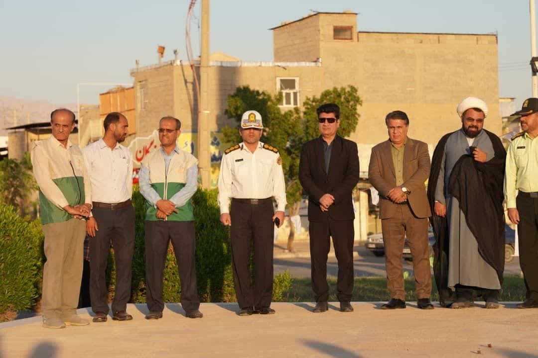 برافراشتن پرچم مطهر رضوی