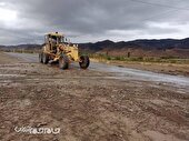 رسوب‌برداری ۲۸ کیلومتر از محورهای خراسان شمالی طی بارش اخیر