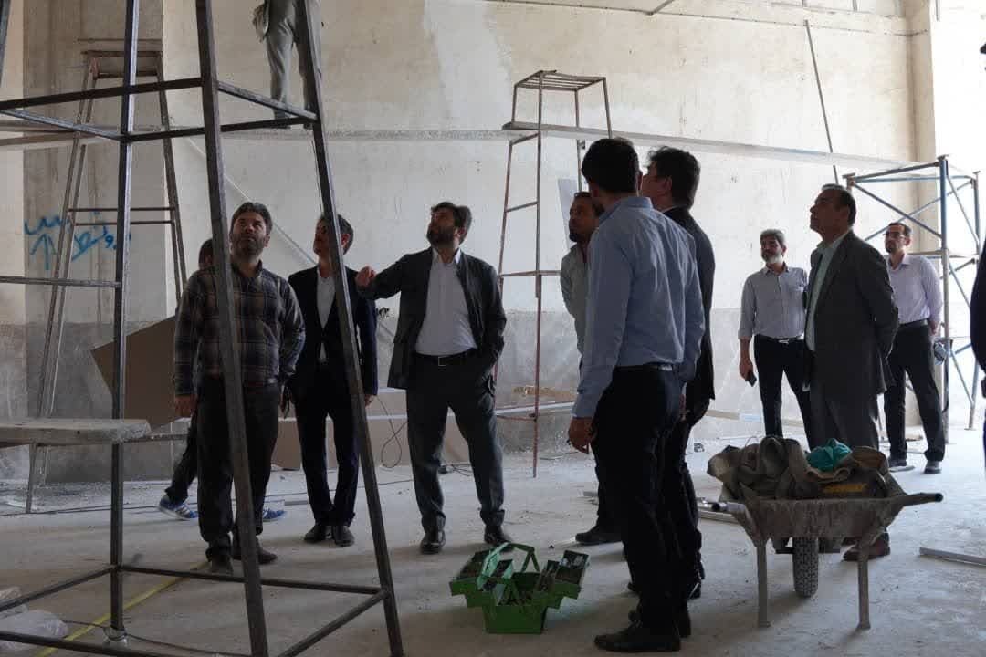 بازدید از از پروژه های عمرانی 