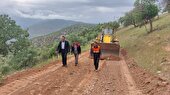 بازگشایی جاده روستای گودلان در بخش پاتاوه