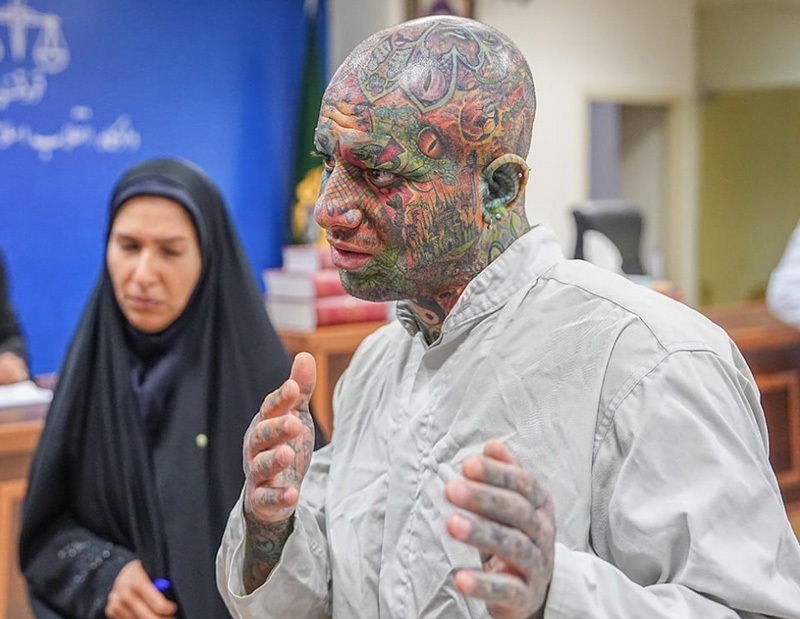 دومین جلسه رسیدگی به اتهامات امیرحسین مقصودلو ملقب به «تتلو» برگزار شد