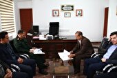مشارکت منابع طبیعی و آبخیزداری استان و مرکز آموزش قدس سپاه همدان برای تولید و کاشت نهال