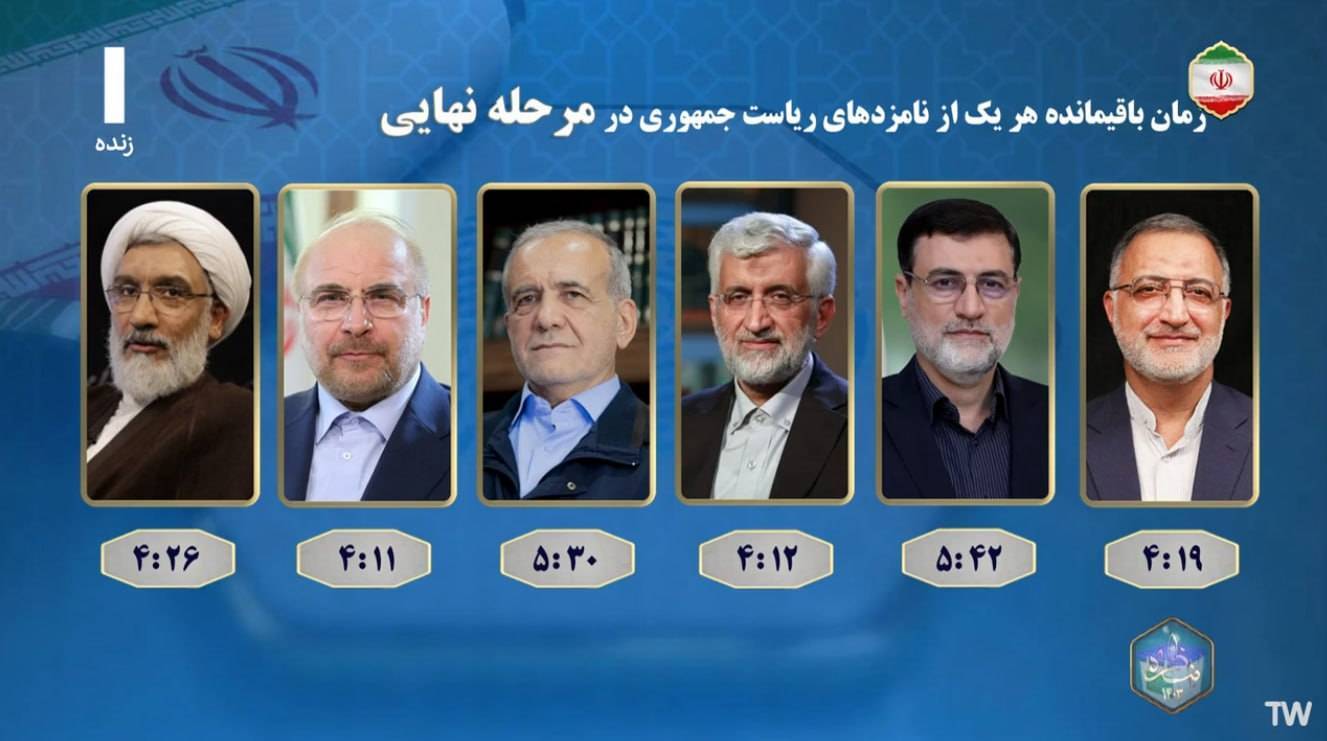 سومین مناظره کاندیداهای انتخابات ریاست جمهوری با محوریت فرهنگ