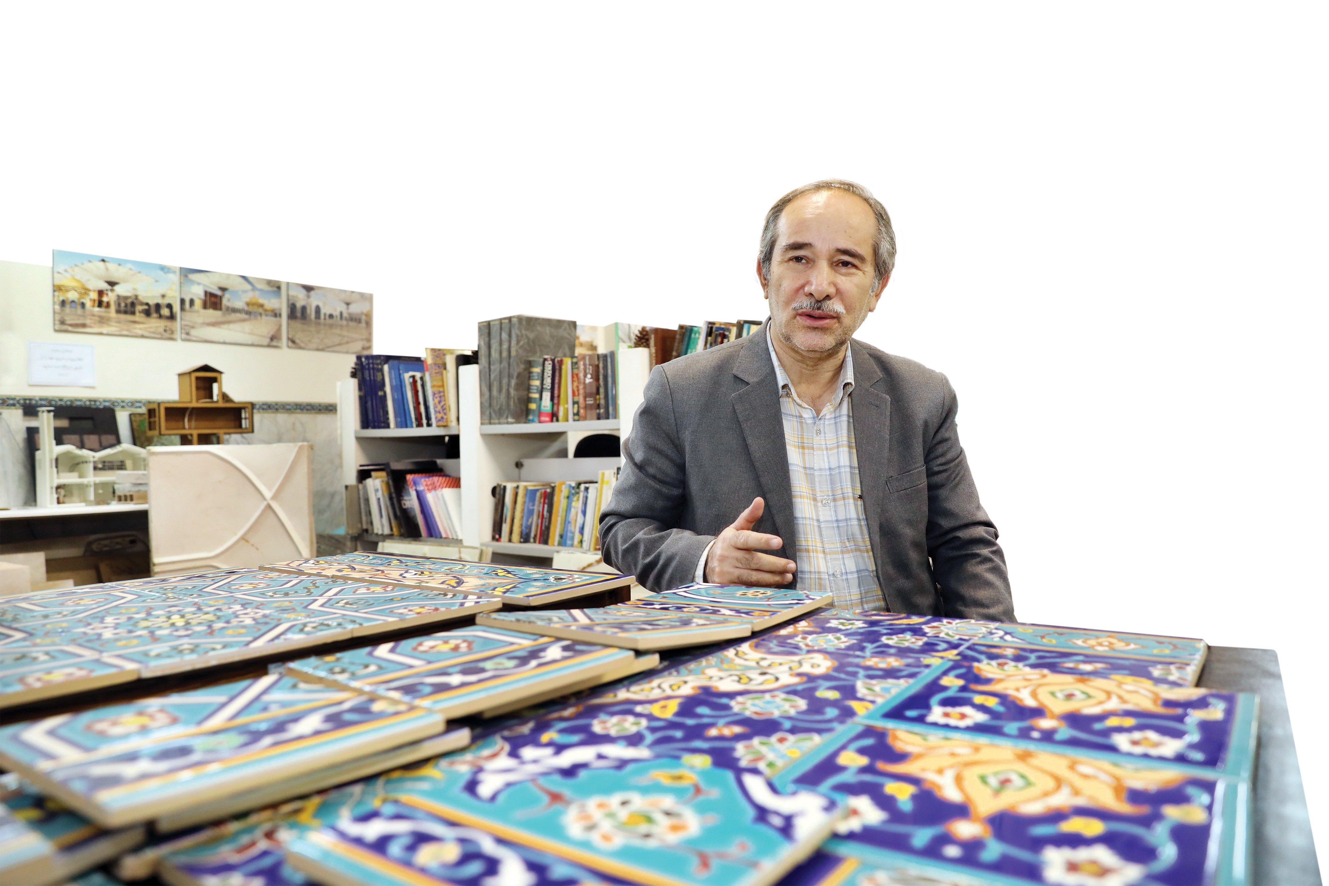 خدمت هنر ایرانی به زائران حسینی