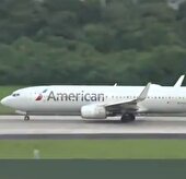 ببینید | ترکیدن لاستیک هواپیما هنگام برخاستن