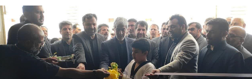 بهره برداری از سالن ورزشی چند منظوره شهید بصیری پور بیرجند