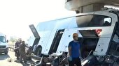 ببینید | ۱۱ کشته در برخورد اتوبوس با پل در ترکیه