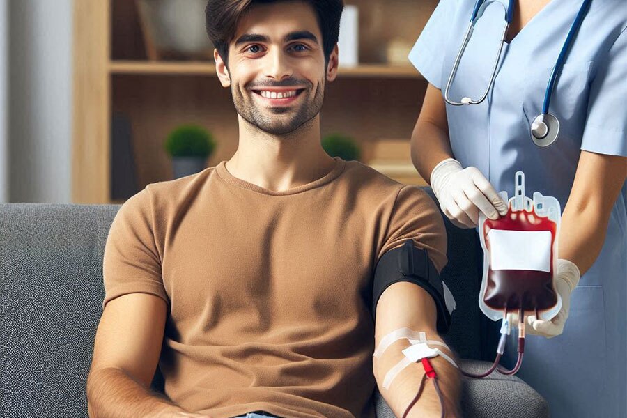 فصد خون در منزل