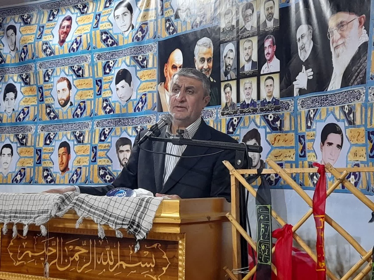 رئیس سازمان انرژی اتمی گفت: تمام سیاست نظام سلطه تهدید و پشتیبانی از خوی تجاوزگری است و ابزار رایج و تجملی آن‌ها تحریم برای تسلیم است.