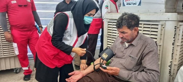 ارائه بیش از ۵۳ هزار خدمت درمانی به زائران اربعین با تلاش جمعیت هلال‌احمر خراسان‌جنوبی