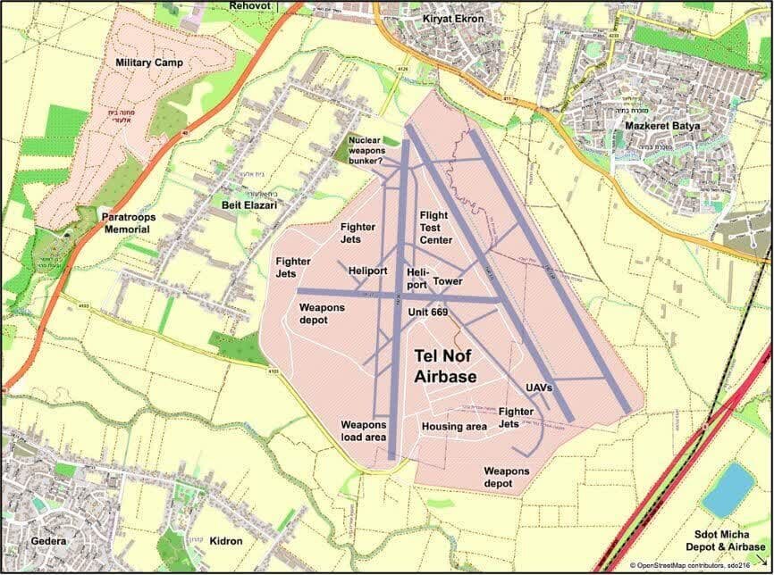 عکس | کدام پایگاه‌ های نظامی رژیم صهیونیستی توسط ایران هدف قرار گرفتند؟