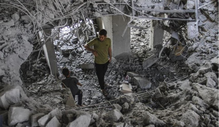 ۲۲شهید در بمباران اردوگاه حبالیا