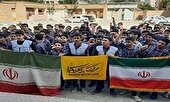 دانش آموزان خوزستانی جنایات صهیونیست ها را محکوم کردند