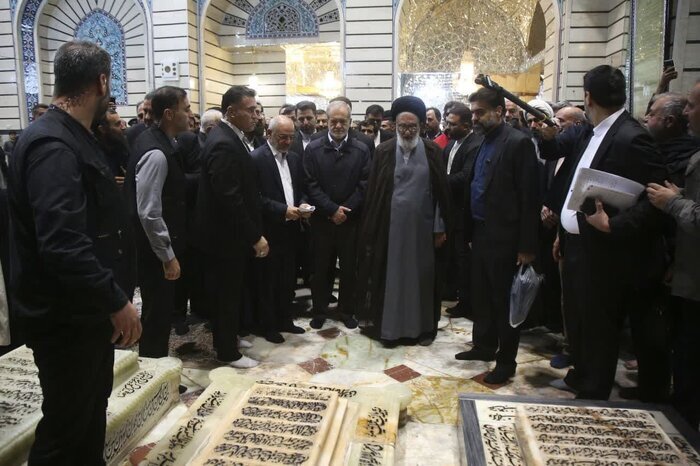 رئیس جمهور وارد قم شد رئیس جمهور وارد قم شد