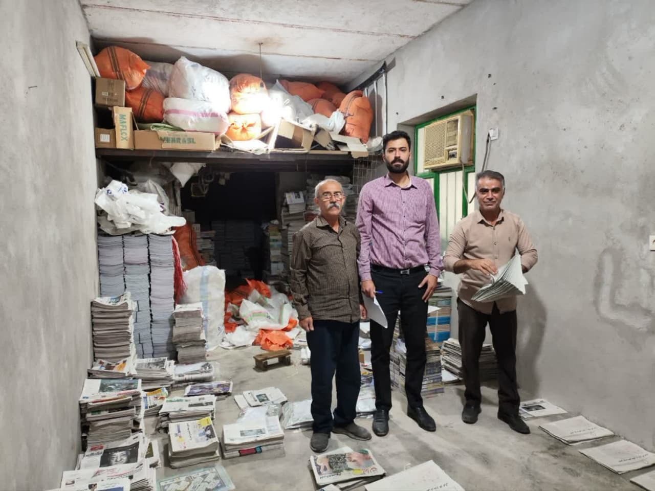 بازدید از دفتر شرکت توزیع جراید در استان