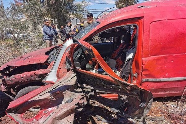 حمله پهپادی رژیم صهیونیستی به عیترون لبنان حمله پهپادی رژیم صهیونیستی به عیترون لبنان