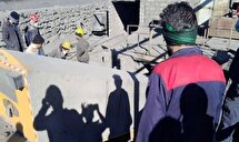 معدن کوشک در بافق ریزش کرد