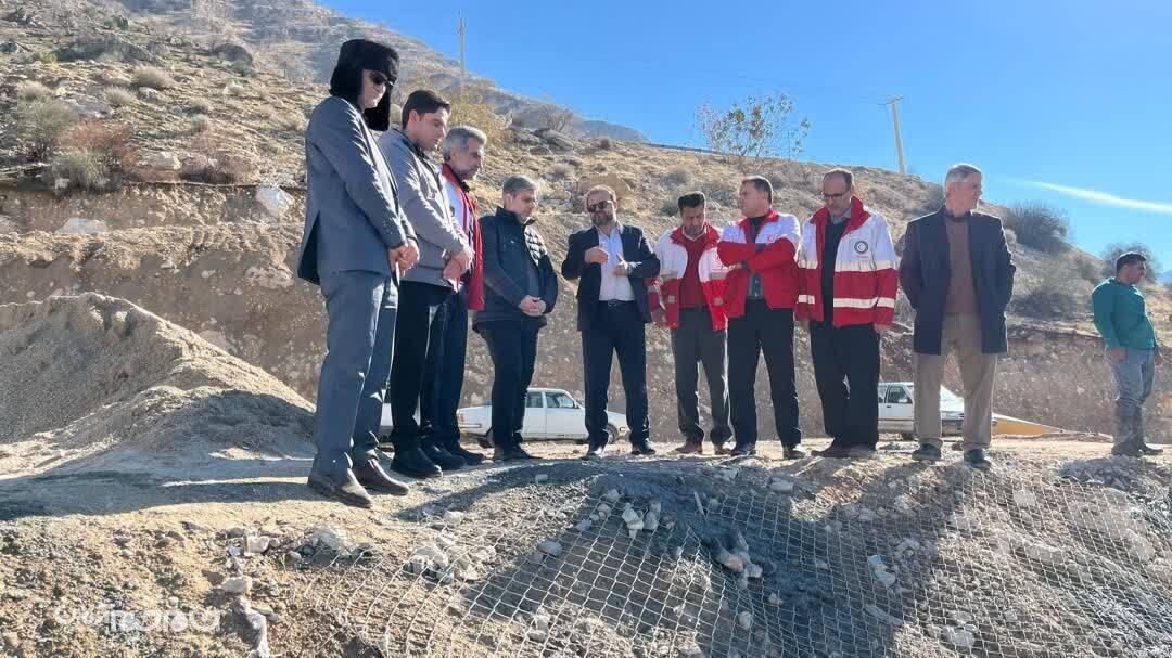 بازدید دبیر کمیته مولدسازی جمعیت هلال‌احمر ایران از املاک جمعیت هلال احمر بام ایران 