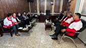 بازدید دبیر کمیته مولدسازی جمعیت هلال‌احمر ایران از املاک جمعیت هلال احمر بام ایران 