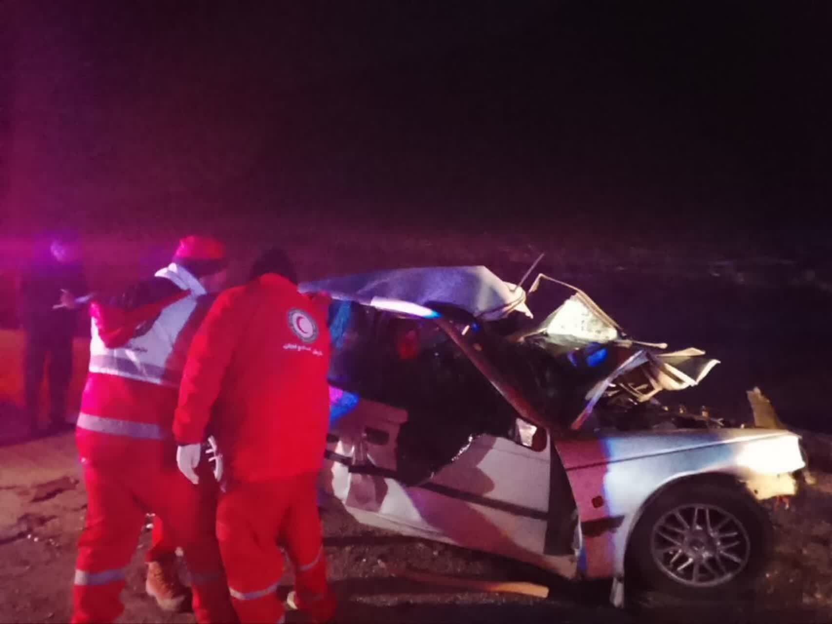 دو کشته و یک مصدوم، باز هم در جاده مرگ