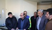 عیادت استاندار چهارمحال و بختیاری از عوامل انتظامی مجروح در حوادث لردگان