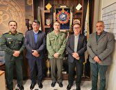 دیدار روسای فدراسیون سوارکاری و چوگان با رییس سازمان تربیت بدنی نیرو‌های مسلح