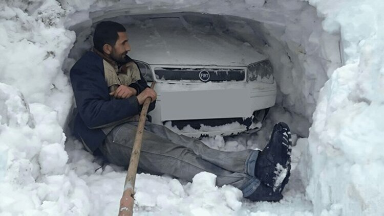 جهش برفی در ایران