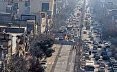 فرونشست زمین، یک بلوار پرتردد در مشهد را مسدود کرد