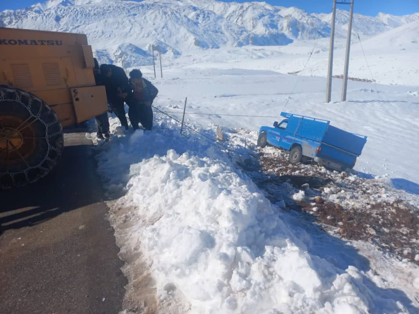 بازهم اقدام به موقع راهداران