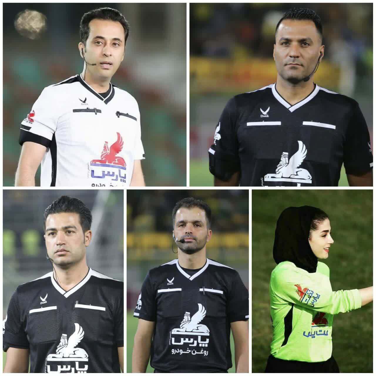 حضور پنج داور استان در هفته پانزدهم لیگ برتر فوتبال کشور