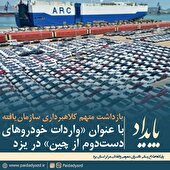 بازداشت متهم پرونده کلاهبرداری کلان واردات خودروهای دست‌دوم در یزد