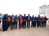 بلوار آزادگان ناصرآباد با حضور معاونان استاندار قزوین افتتاح شد